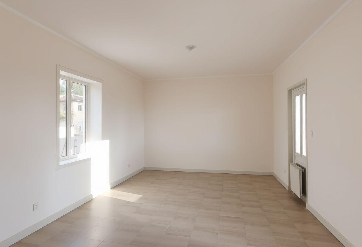 Boutique vide, avant home staging