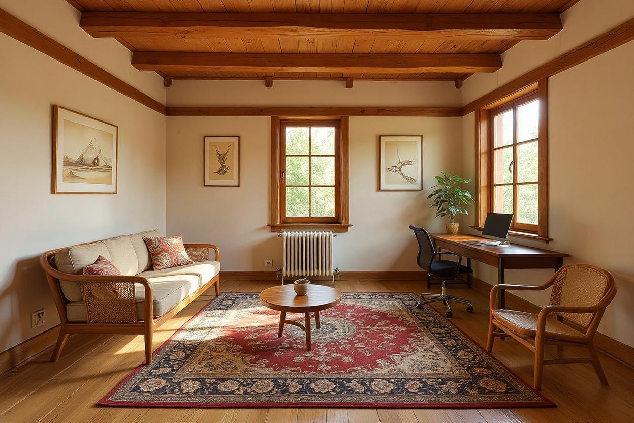 Home staging bureau : ambiance Japandi