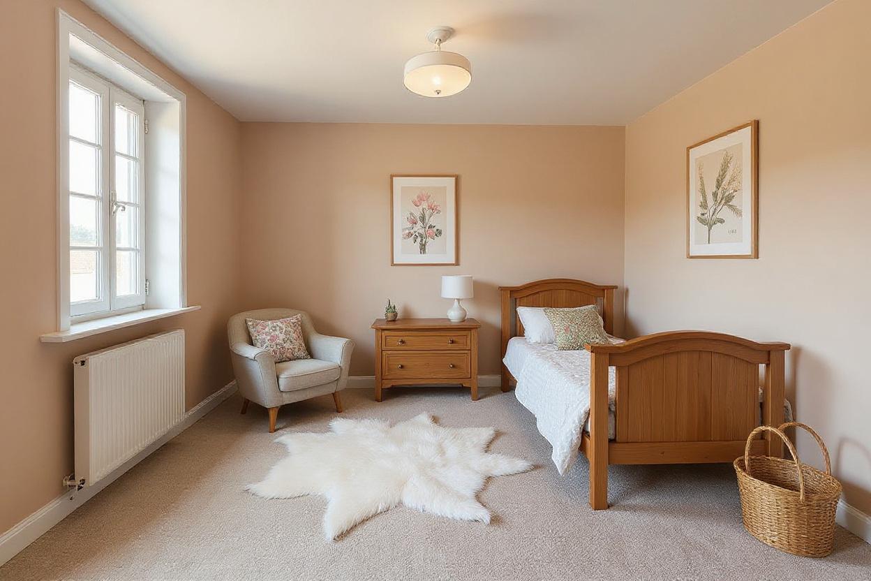 Home staging chambre enfant : ambiance Cottagecore