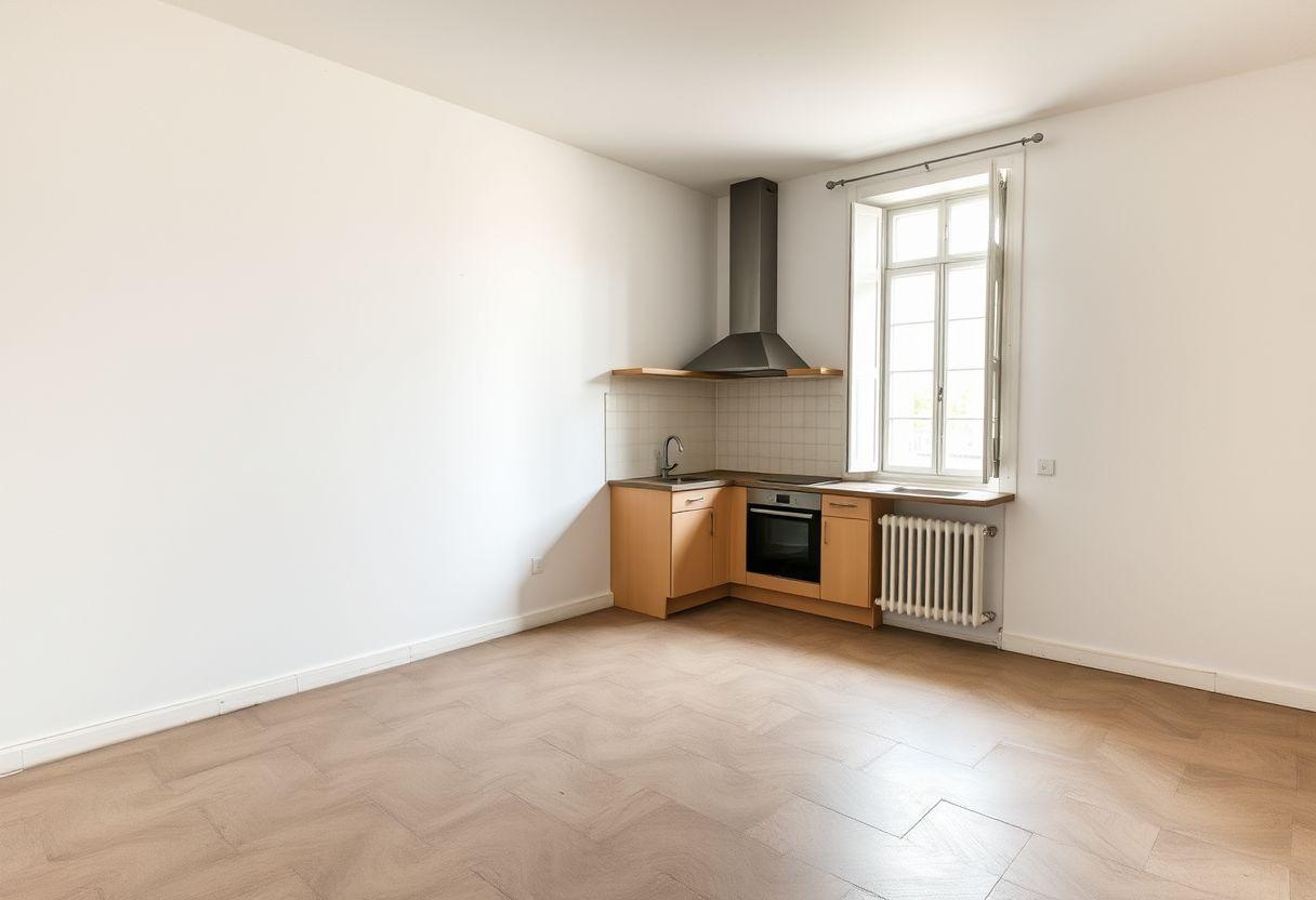 Cuisine vide, avant home staging