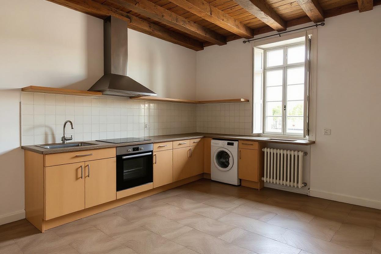 Home staging cuisine : ambiance Nature brute