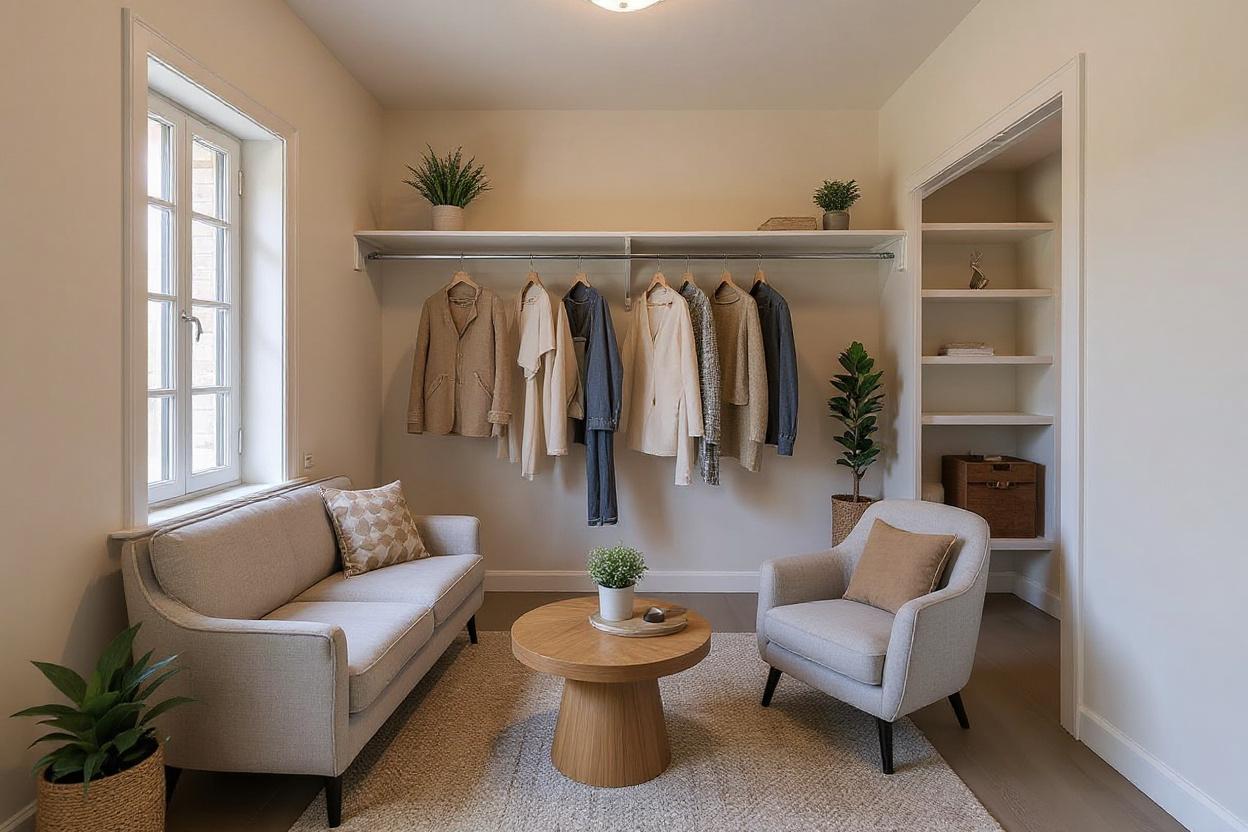 Dressing après home staging virtuel avec ChangeTonIntérieur