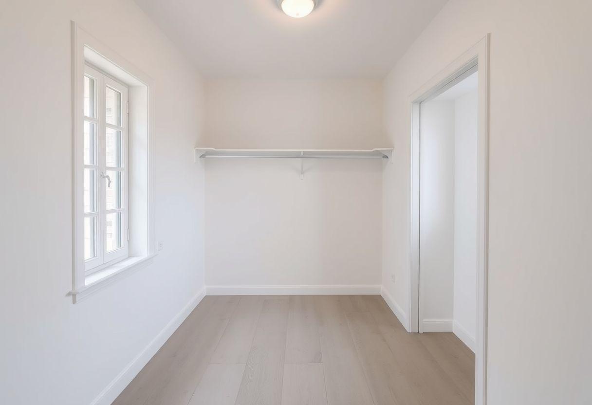 Dressing vide, avant home staging