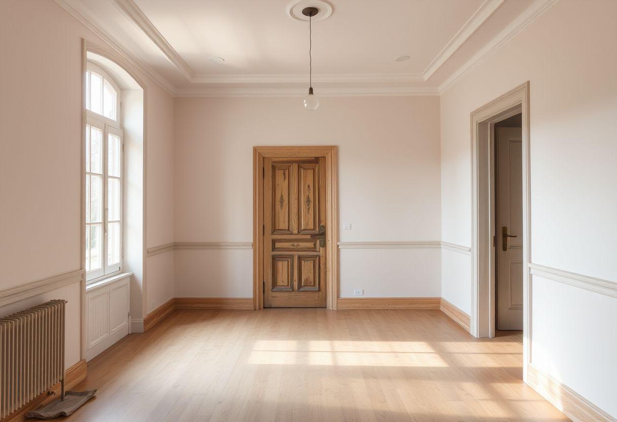Entrée vide, avant home staging