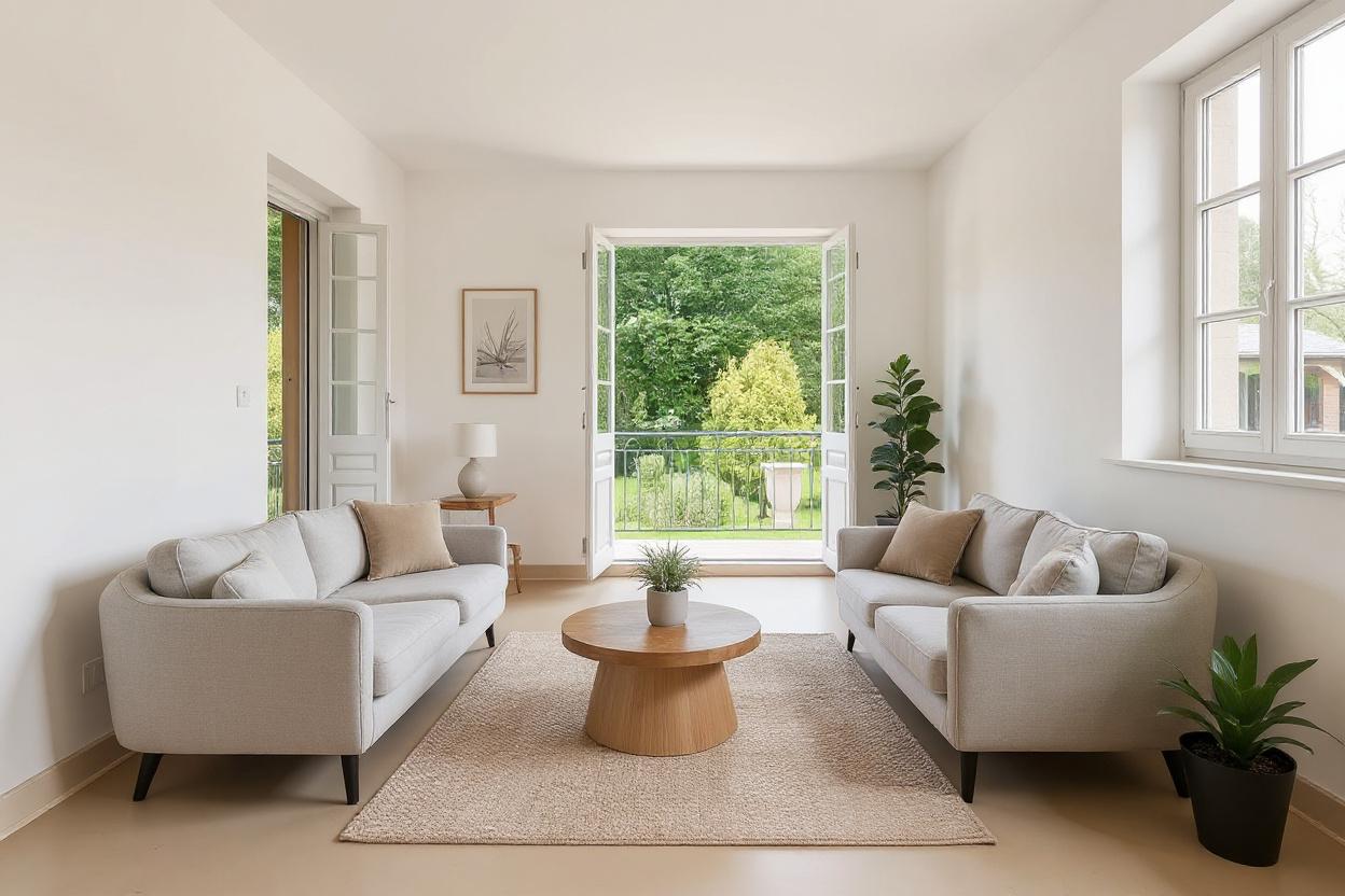 Extérieur après home staging virtuel avec ChangeTonIntérieur