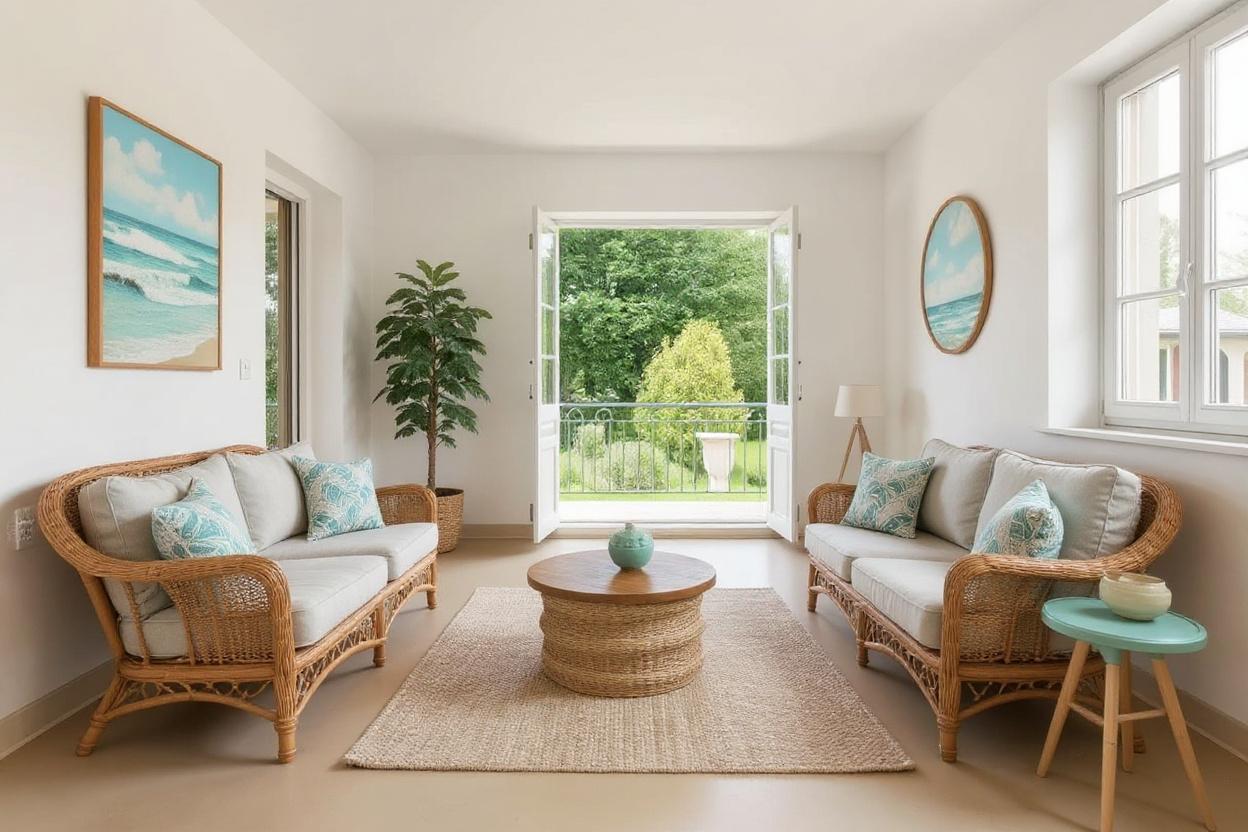 Home staging extérieur : ambiance Bord de mer