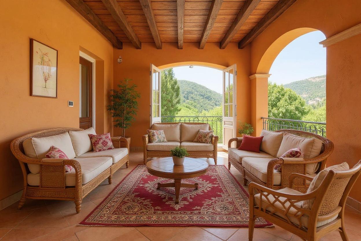 Home staging extérieur : ambiance Méditerranéen
