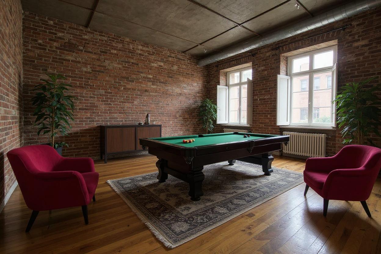 Home staging gaming room : ambiance Loft new-yorkais