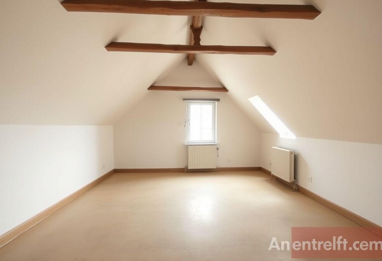 Grenier / Combles vide, avant home staging