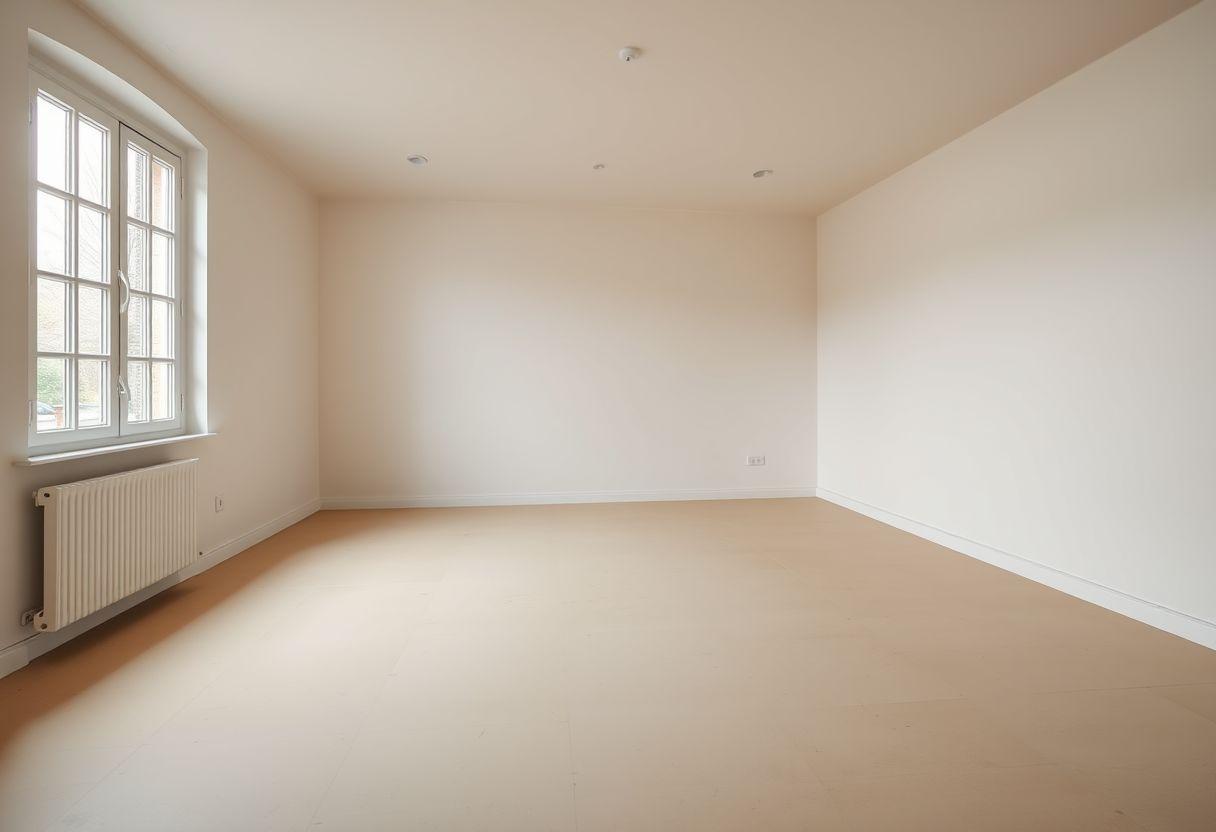 Home gym vide, avant home staging