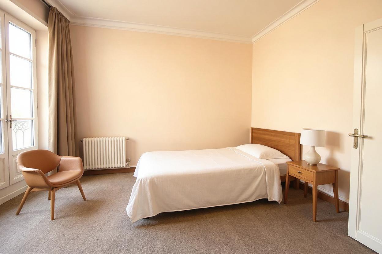 Home staging chambre d'hôtel : ambiance Scandinave
