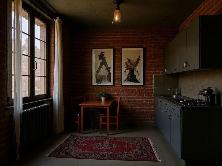 Cuisine transformée en style Loft new-yorkais